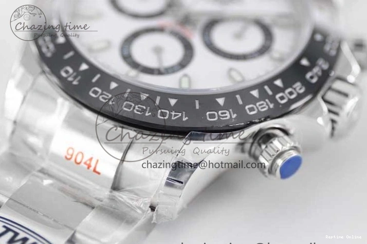 0120 ModernLook Daytona 116500 SS TWF 1:1 Best Edition 904L Steel White Dial on SS Bracelet A 2408